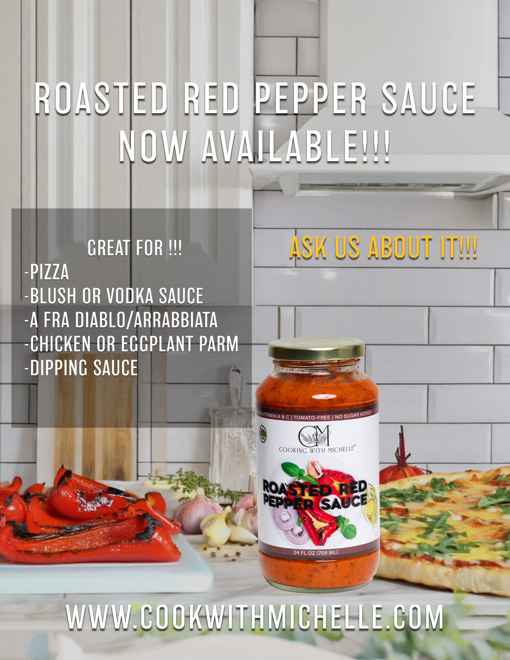 Roasted Red Pepper Sauce - Image 3